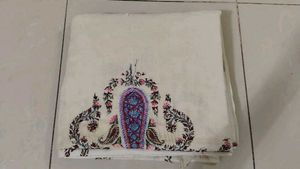 Used Embroidery Bedsheet Size - 105&#34; x 90&#34;