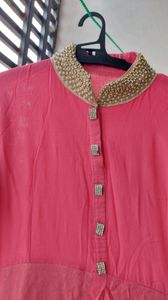 #sale Alert# brand new heavy party wear hot pink gown