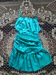 Satin Mini Dress From Urbanic
