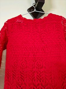 Red Crosia Dress ❤️