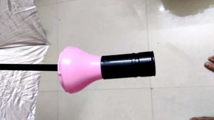 0% Cute Pink Umbrella