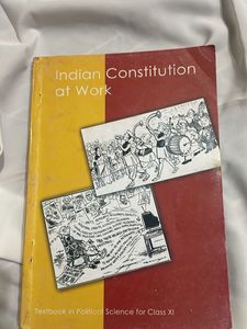 NCERT Indian constitution at work