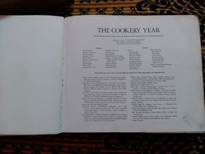 The Cookery Year 1974 Edition