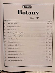 Botany module Class XI