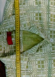 Full  Hand Green Shirt L Size