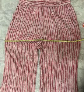 Pink Cotton Printed Co Ord Set