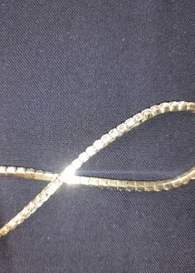Silver Stone Anklet