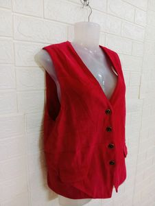 HALF BUTTON BLAZER