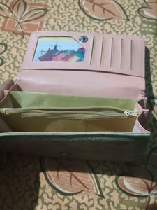 Floral Embossed Wallet