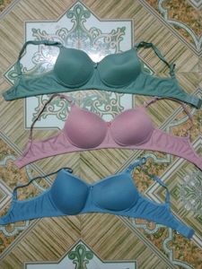 Padded Bra Set Of 3