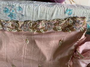 Pure Chiffon Gorgotte Salwar Set