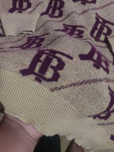 Patterned Knit Pullover