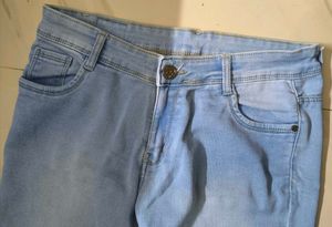 Light Wash Denim Jeans