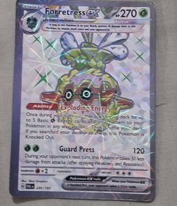 Pokemon Card With One Rambo Car