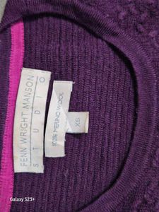 Dark Purple 💜 Beautiful Long Sweater
