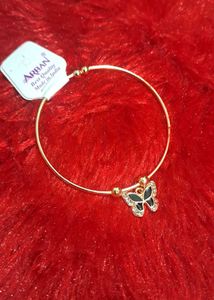 Butterfly Charm Bangle
