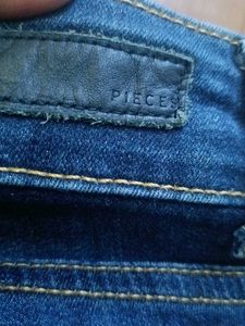 Dark Blue Denim Jeans