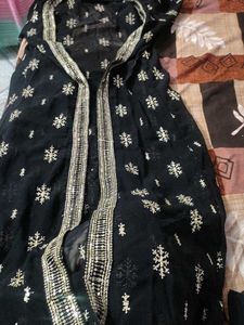 Three Piece Dress Plazo Shrug Top New