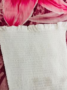 White Off-Shoulder Bodycon Dress (Free Gifts)