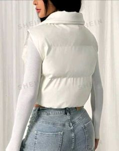 Trendy White Puffer Vest (AR)