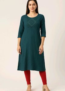 Elegant Teal Kurti