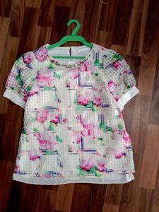 Chiffon Tops M Size