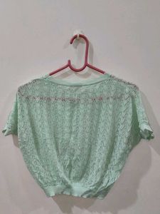 Mint Green Knit Top