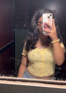 Stylish Pastel Yellow Crop Top