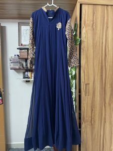 Royal Blue Ethnic gown