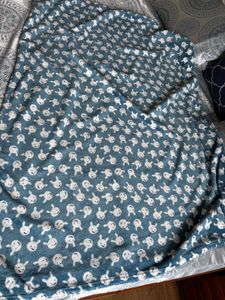 Cute Bunny Print Kids Blanket
