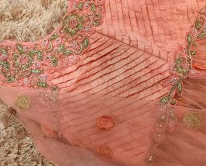 Pink Lehenga Set For Girls