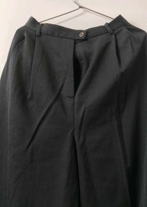 Baggy Formal Black Trousers