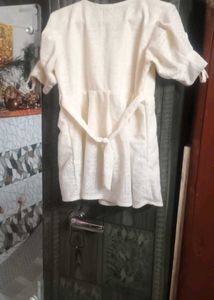 Cream Lace Top