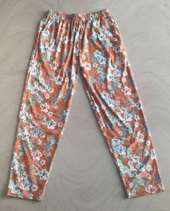 Floral Print Pants