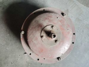 Rustic Red Clay Fan