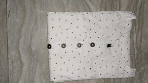 White Polka Dot Kurti