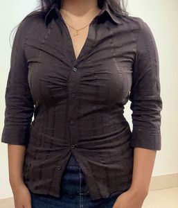 Y2K Button down blouse