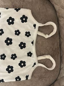 Floral crop top