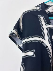 Geometric Print Top from westside