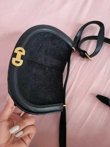 H&amp;M NEW Vegan Leather 2 Way Shoulder Suede Bag