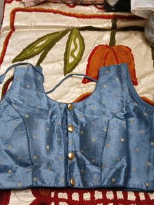 Sleeveless Silk Blouse