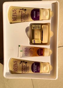 100% ORIGINAL LOTUS RADIANT GOLD FACIAL KIT