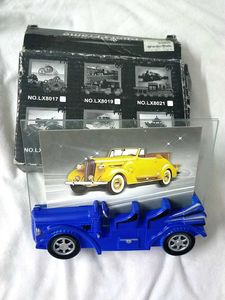 Blue Vintage Car photo frame