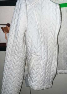 White Quilted Jacket