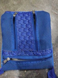 Blue Sling Bag