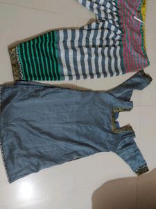 It&#39;s  A Ready-made Stiched Beautiful Cotton Silk Suit For Plus Size