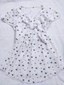 Floral Print Babydoll top