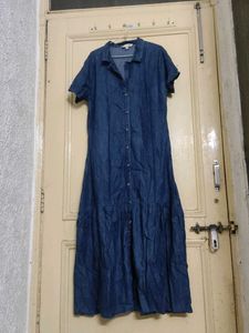 Denim Maxi Dress