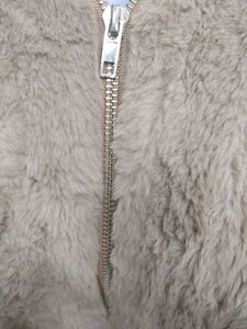 Cozy Faux Fur Bomber Jacket