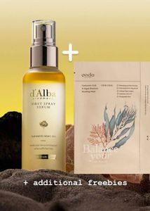 d'Alba First Spray Serum + Ondo Mask & Freebies!